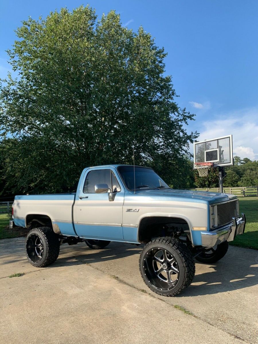 1983 Blue Chevrolet C/K Pickup 1500 Standard Cab Pickup
