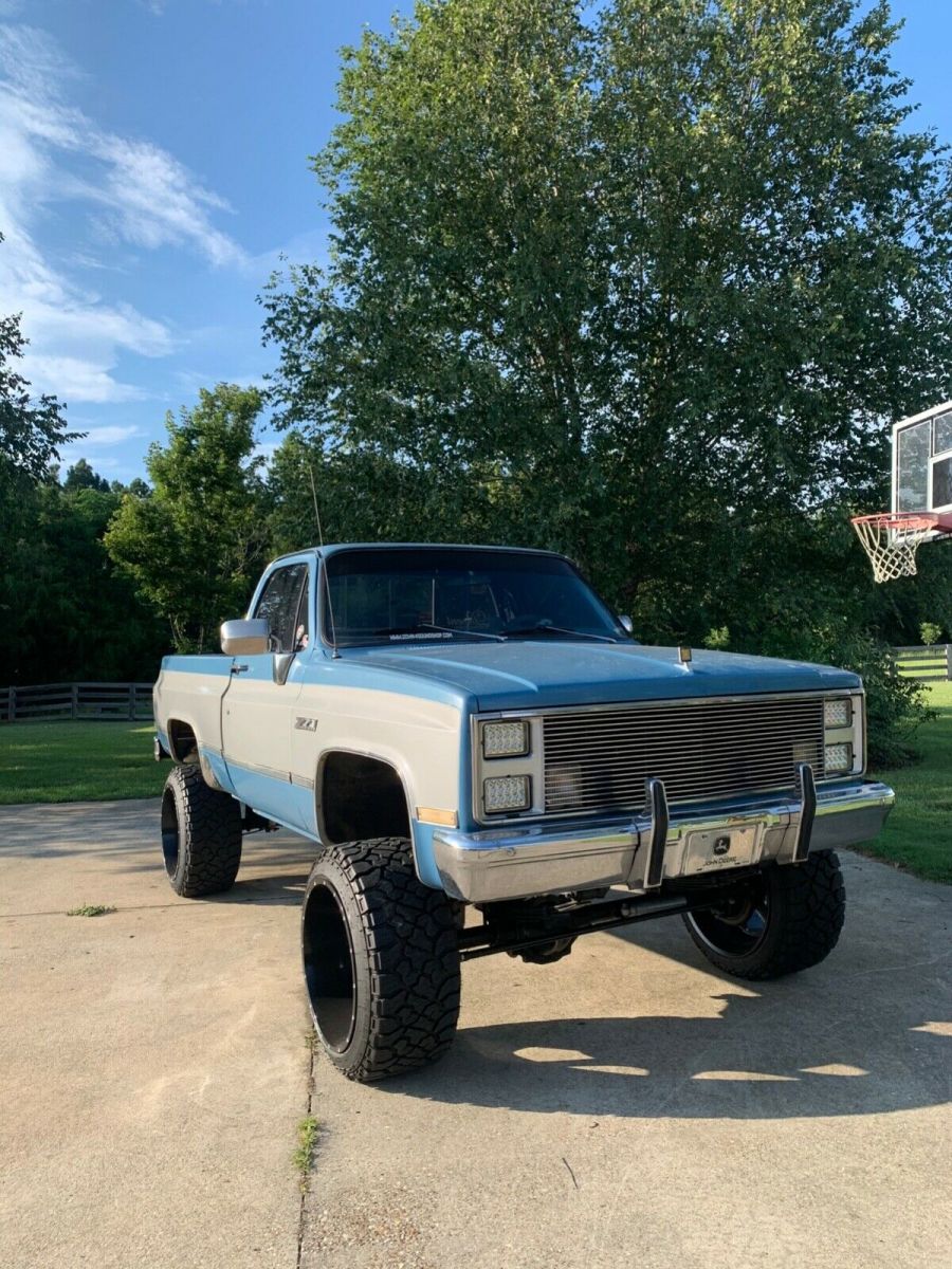 1983 Blue Chevrolet C/K Pickup 1500 Standard Cab Pickup