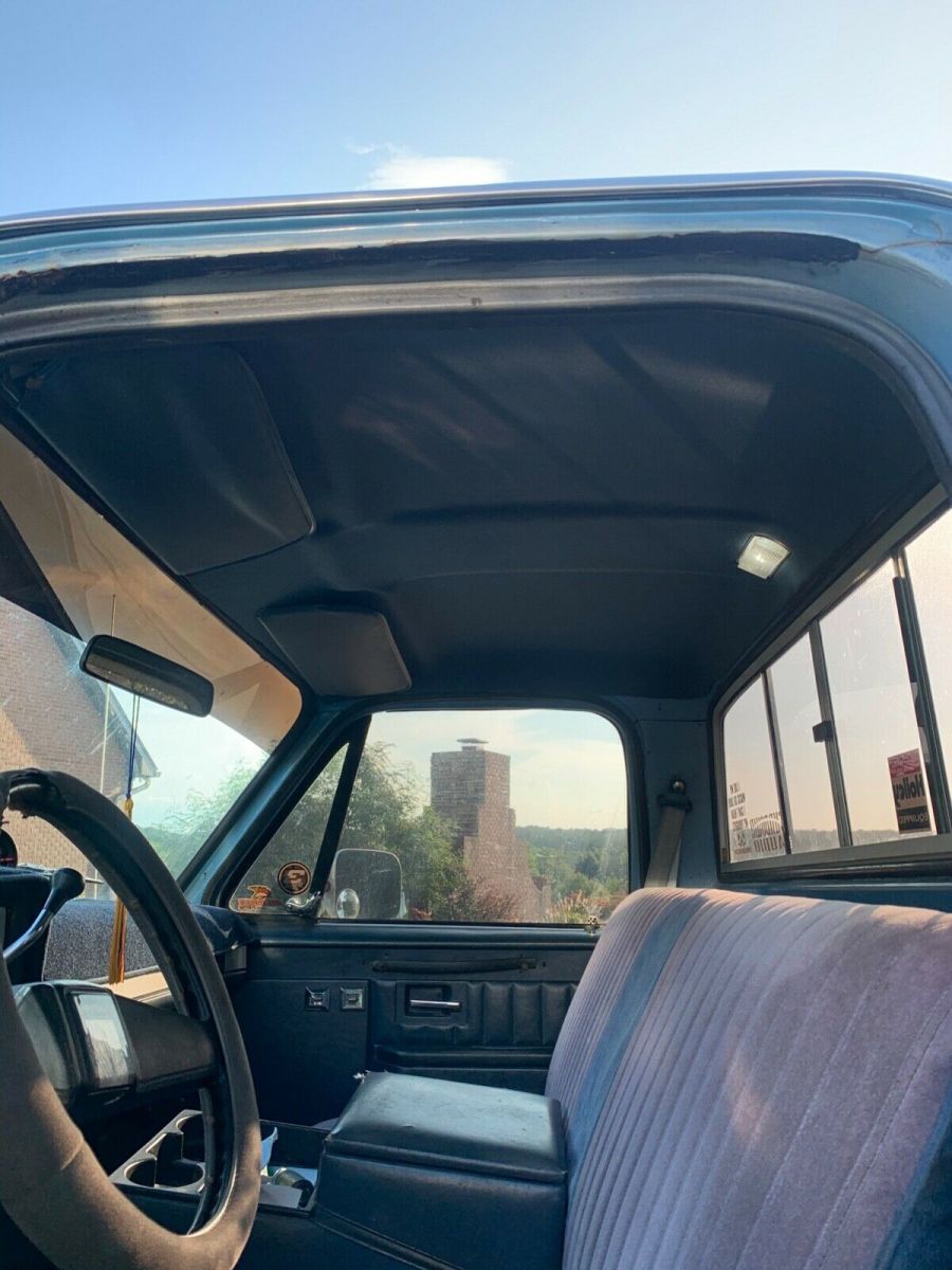 1983 Blue Chevrolet C/K Pickup 1500 Standard Cab Pickup