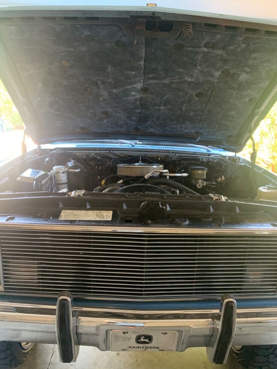 1983 Blue Chevrolet C/K Pickup 1500 Standard Cab Pickup