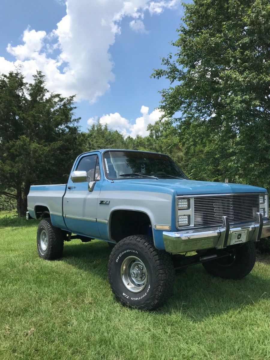 1983 Blue Chevrolet C/K Pickup 1500 Standard Cab Pickup