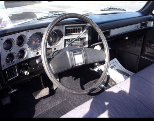 1983 Black Chevrolet C/K Pickup 1500 Standard Cab Pickup