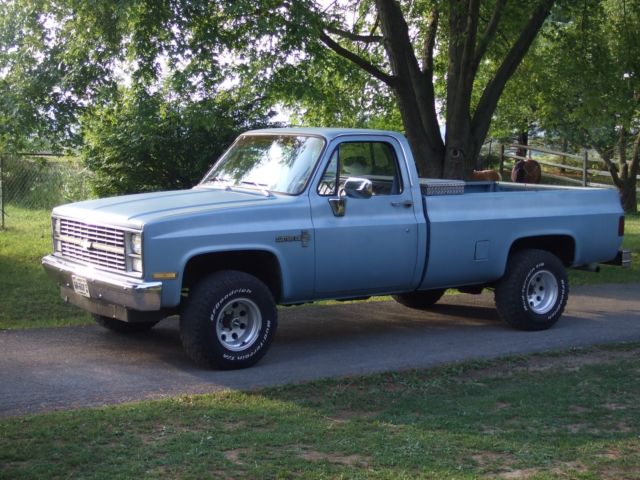 1983 blue Chevrolet Other Pickups Standard Cab Pickup