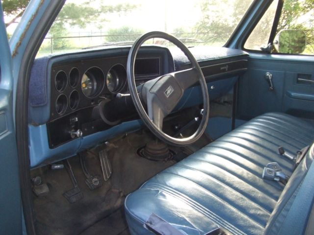 1983 blue Chevrolet Other Pickups Standard Cab Pickup