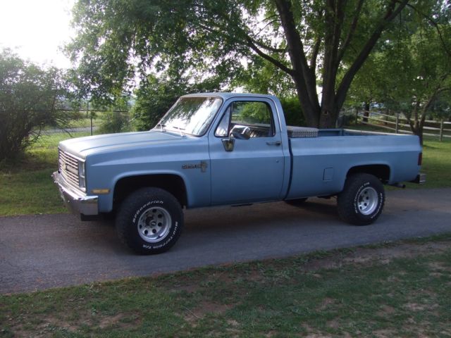 1983 blue Chevrolet Other Pickups Standard Cab Pickup