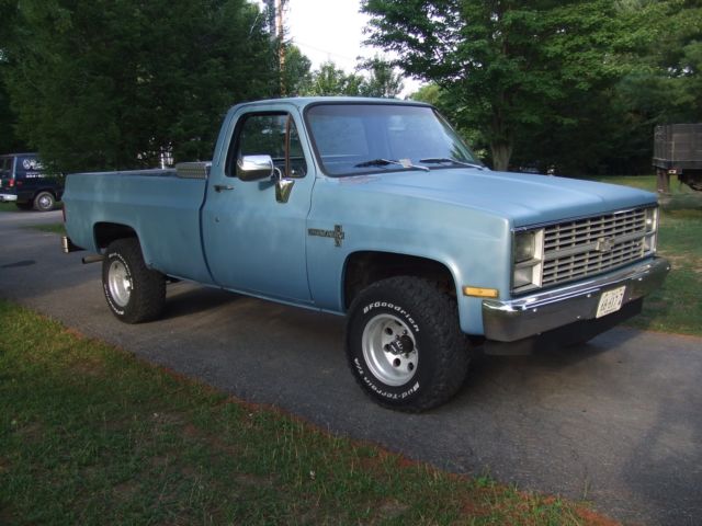 1983 blue Chevrolet Other Pickups Standard Cab Pickup