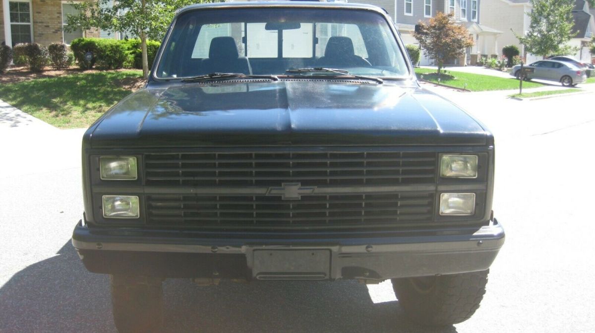 1983 Black Chevrolet C/K Pickup 2500 Standard Cab Pickup