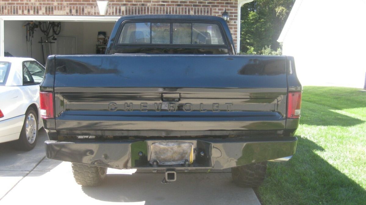 1983 Black Chevrolet C/K Pickup 2500 Standard Cab Pickup