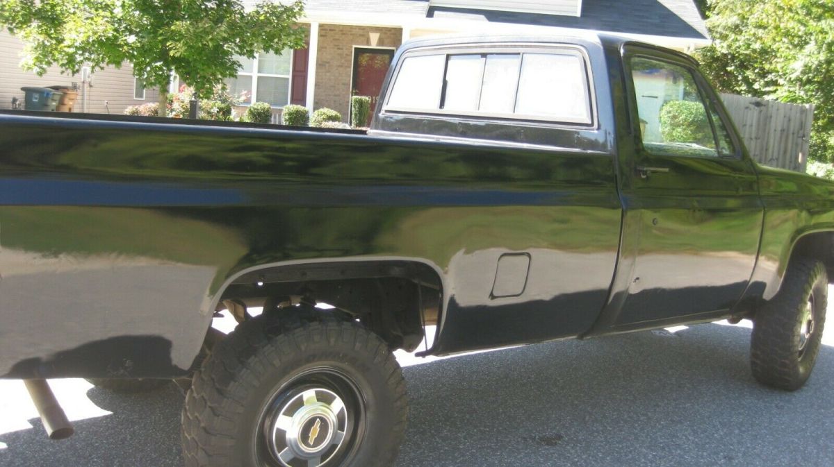 1983 Black Chevrolet C/K Pickup 2500 Standard Cab Pickup