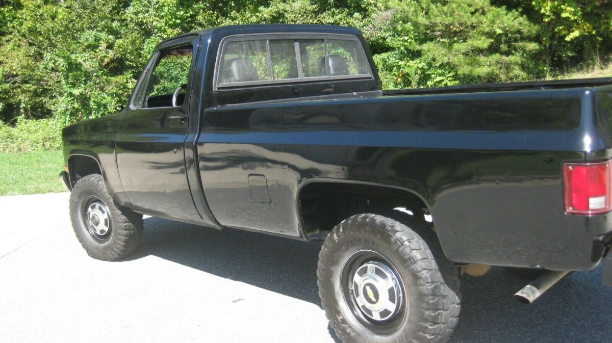 1983 Black Chevrolet C/K Pickup 2500 Standard Cab Pickup