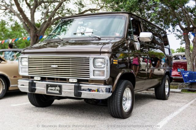 1983 Brown Chevrolet G20 Van