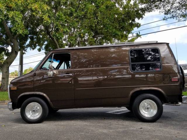 1983 Brown Chevrolet G20 Van