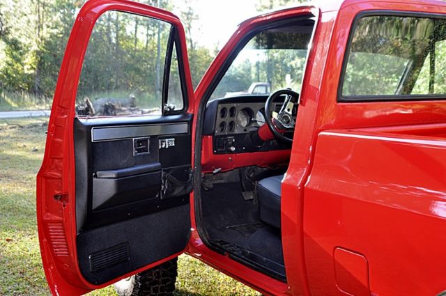 1983 Red Chevrolet C/K Pickup 1500 Standard Cab Pickup