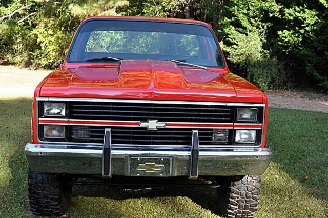 1983 Red Chevrolet C/K Pickup 1500 Standard Cab Pickup