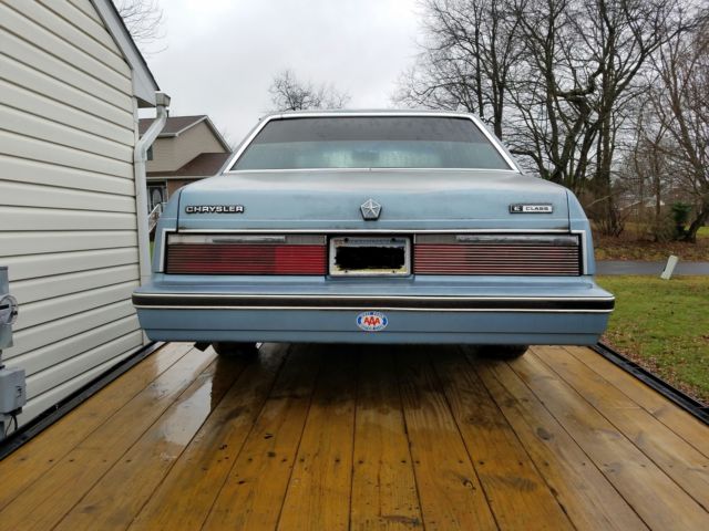 1983 Glacier Blue Chrysler Other Sedan