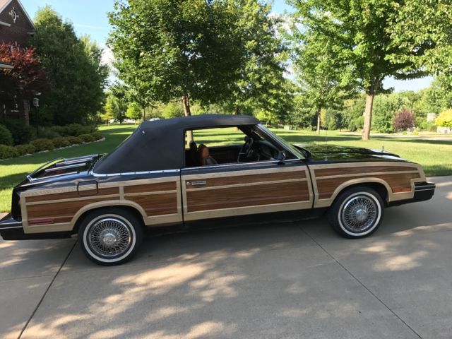 1983 Black Chrysler Town & Country