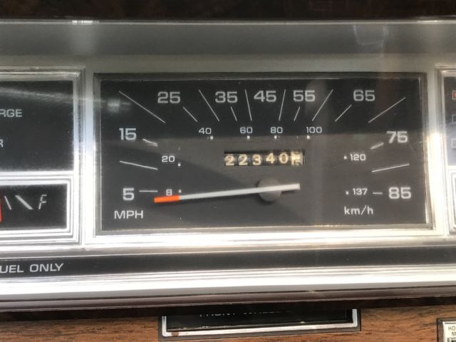 1983 Black Chrysler Town & Country