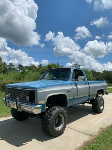 1983 Blue Chevrolet C/K Pickup 1500 Standard Cab Pickup