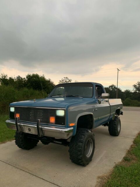 1983 Blue Chevrolet C/K Pickup 1500 Standard Cab Pickup