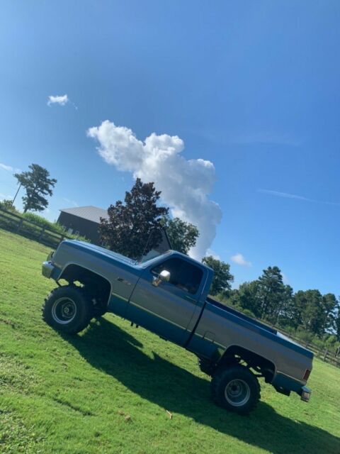 1983 Blue Chevrolet C/K Pickup 1500 Standard Cab Pickup