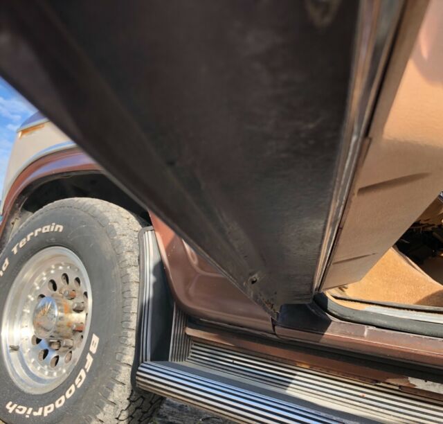 1983 Brown Ford F-250 Extended Cab Pickup