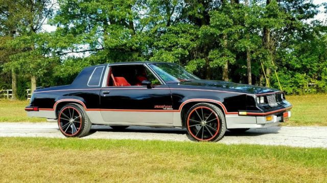 1983 Black Oldsmobile Cutlass Coupe