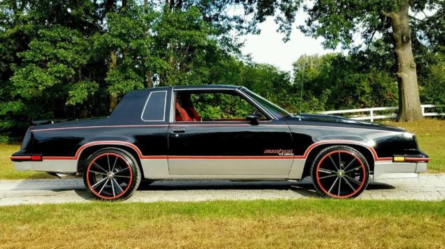 1983 Black Oldsmobile Cutlass Coupe