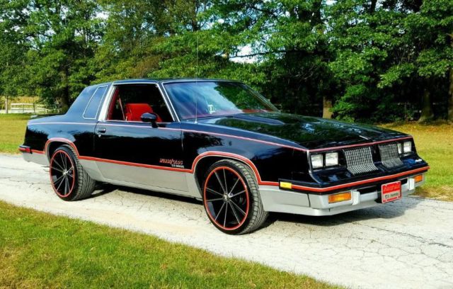 1983 Black Oldsmobile Cutlass Coupe