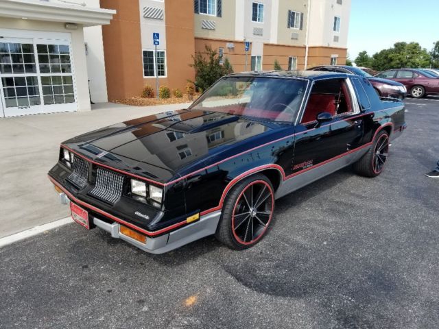 1983 Black Oldsmobile Cutlass Coupe