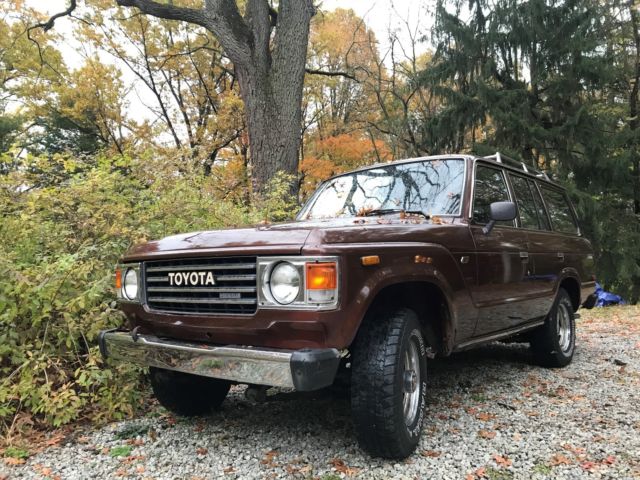 1983 Brown Toyota Land Cruiser SUV