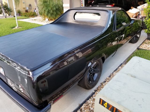1983 BLACK CHERRY Chevrolet El Camino Standard Cab Pickup
