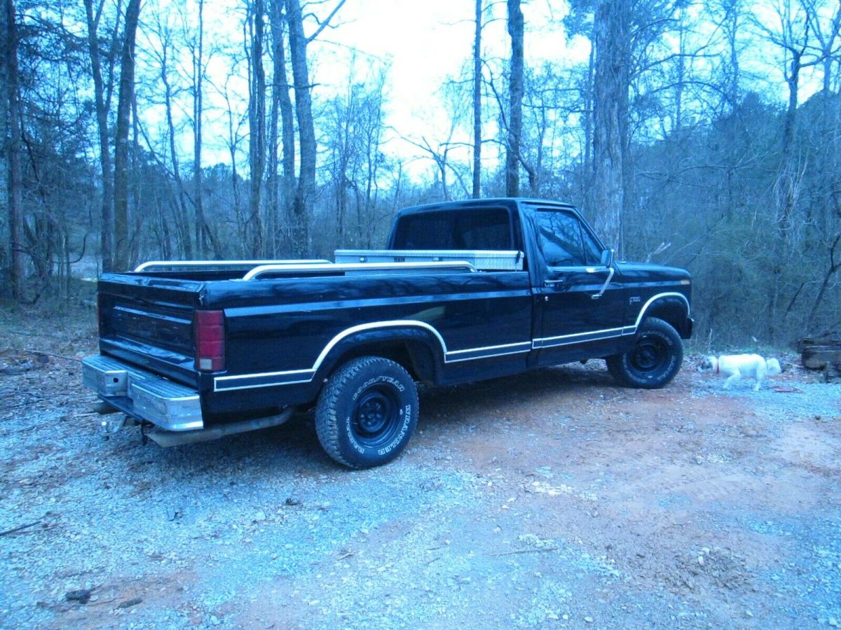1983 Black Ford F-100