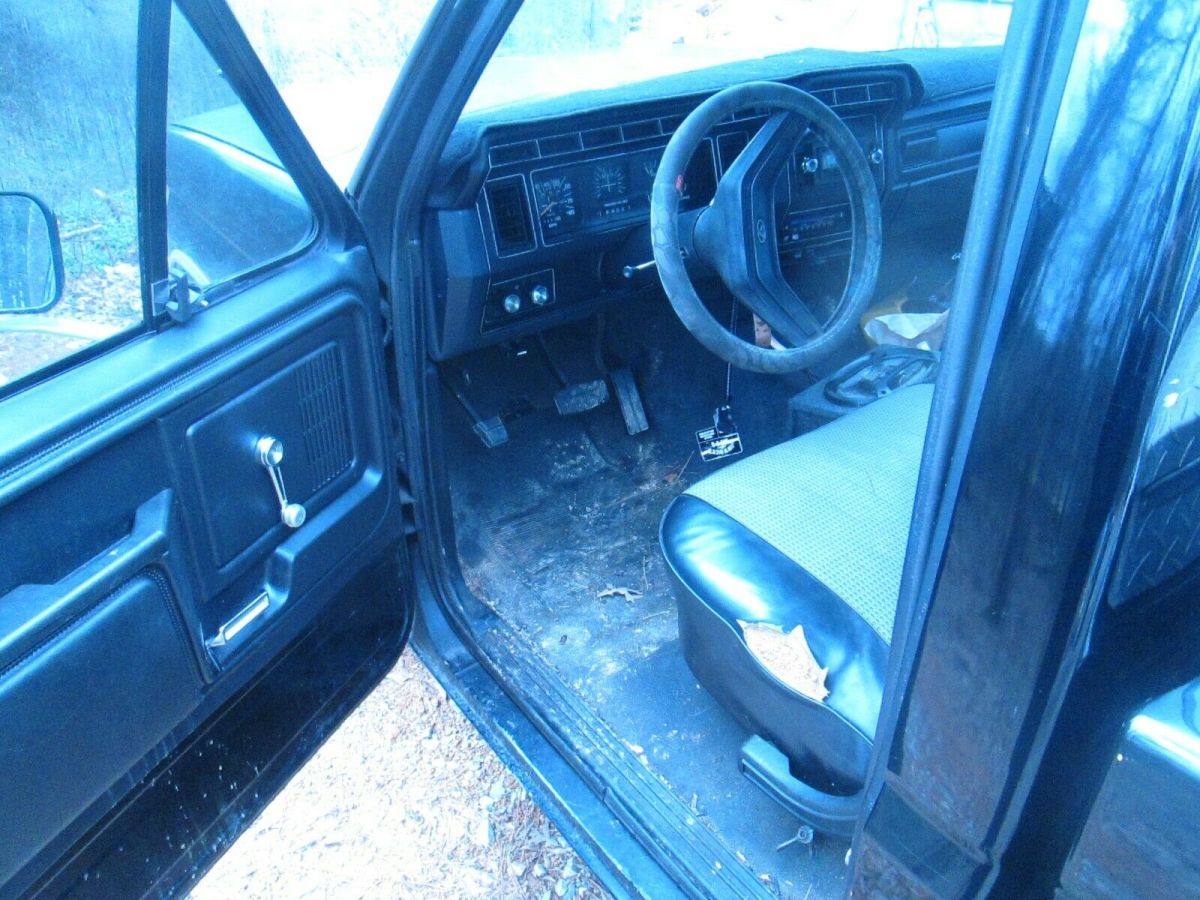 1983 Black Ford F-100