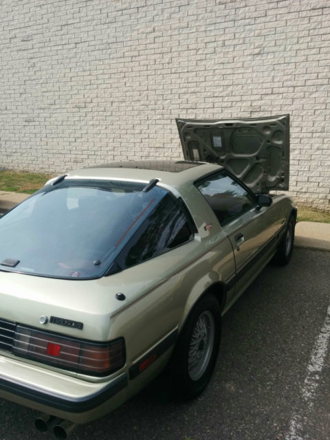 1983 Gold Mazda RX-7 Hatchback
