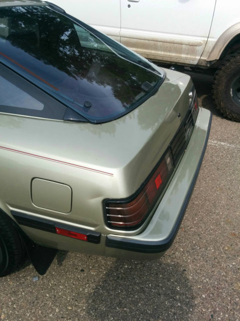 1983 Gold Mazda RX-7 Hatchback