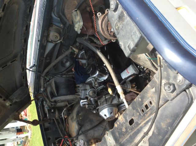 1983 Red Ford Bronco