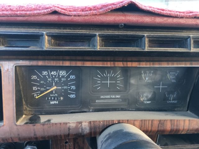1983 Maroon Ford Bronco SUV