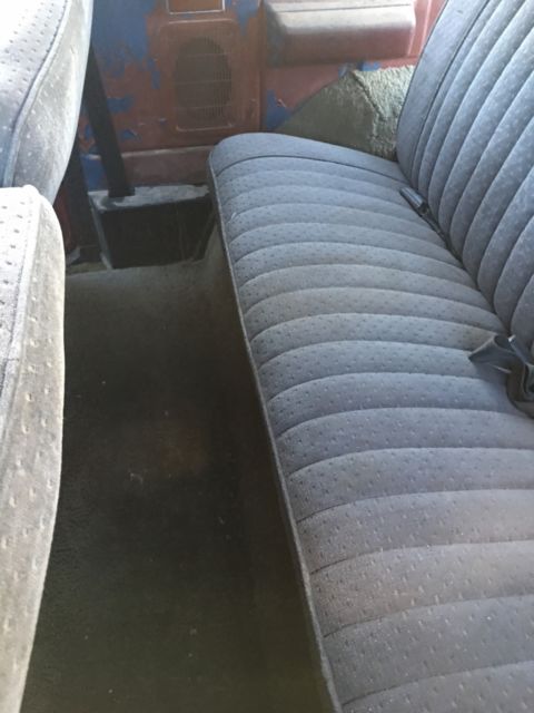 1983 Maroon Ford Bronco SUV