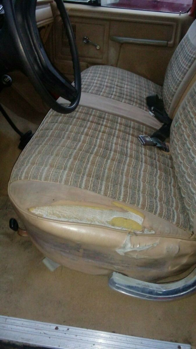 1983 Orange Ford Bronco SUV