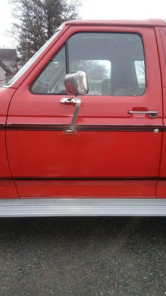 1983 Orange Ford Bronco SUV