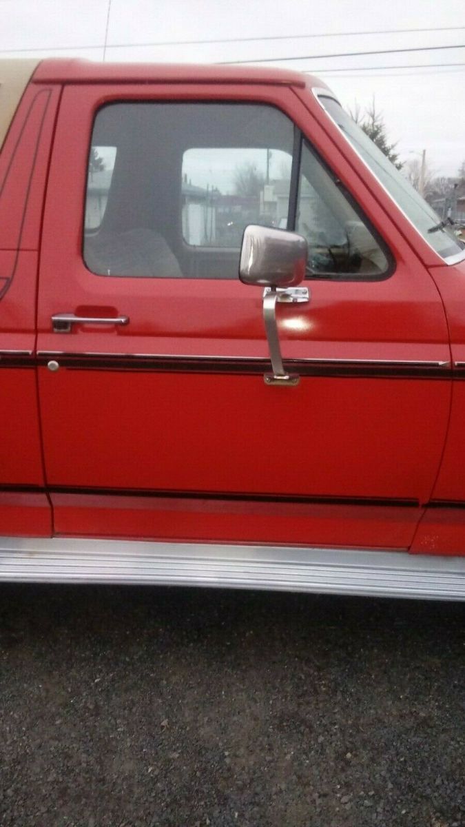 1983 Orange Ford Bronco SUV