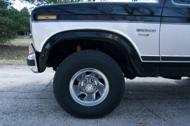 1983 Black Ford Bronco