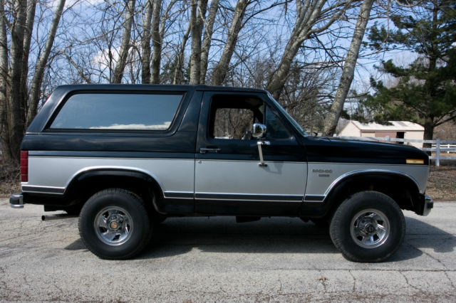 1983 Black Ford Bronco