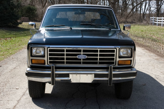 1983 Black Ford Bronco