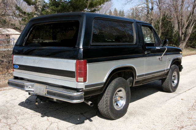 1983 Black Ford Bronco