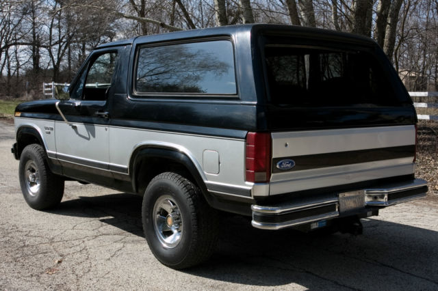1983 Black Ford Bronco