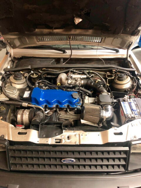 1983 Pewter Ford Escort Coupe