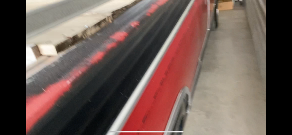 1983 Red and Black Ford F-150 Extended Cab Pickup