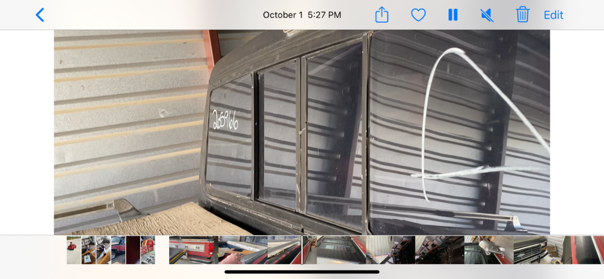 1983 Red and Black Ford F-150 Extended Cab Pickup