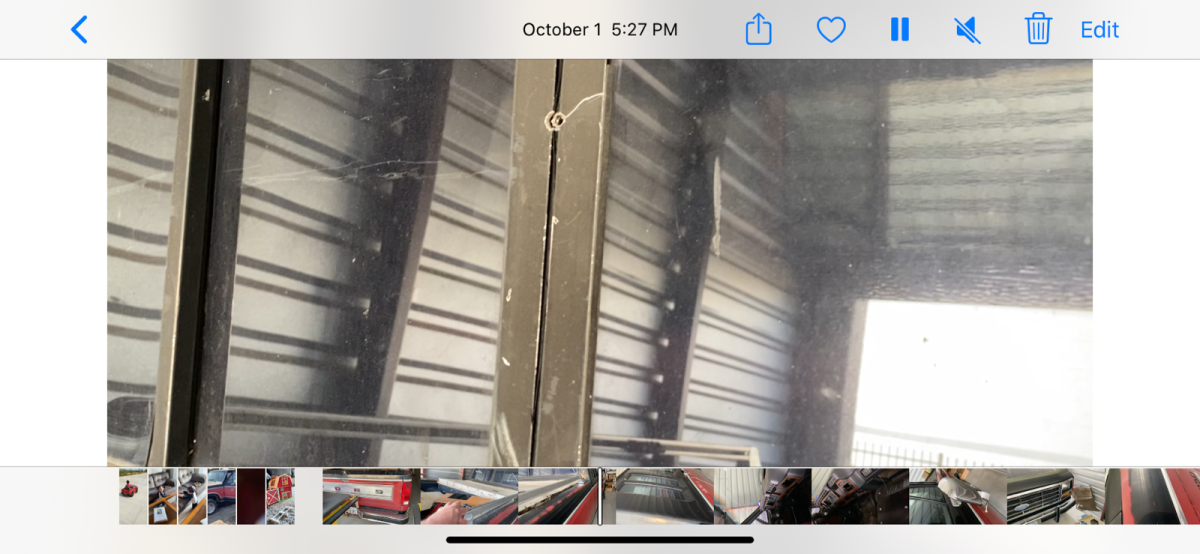 1983 Red and Black Ford F-150 Extended Cab Pickup